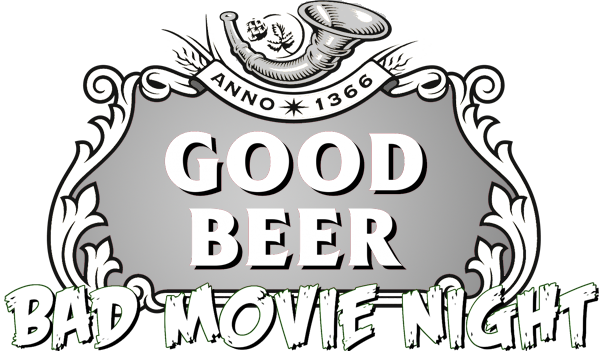 Good Beer Bad Movie Night Logo